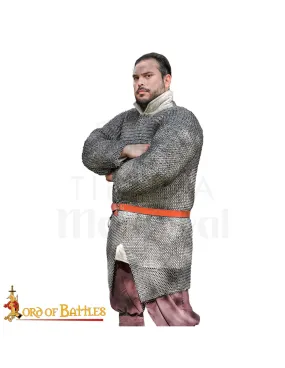 Anneaux ronds en cotte de maille en acier modèle Haubert (9 mm.) ⚔️ Boutique