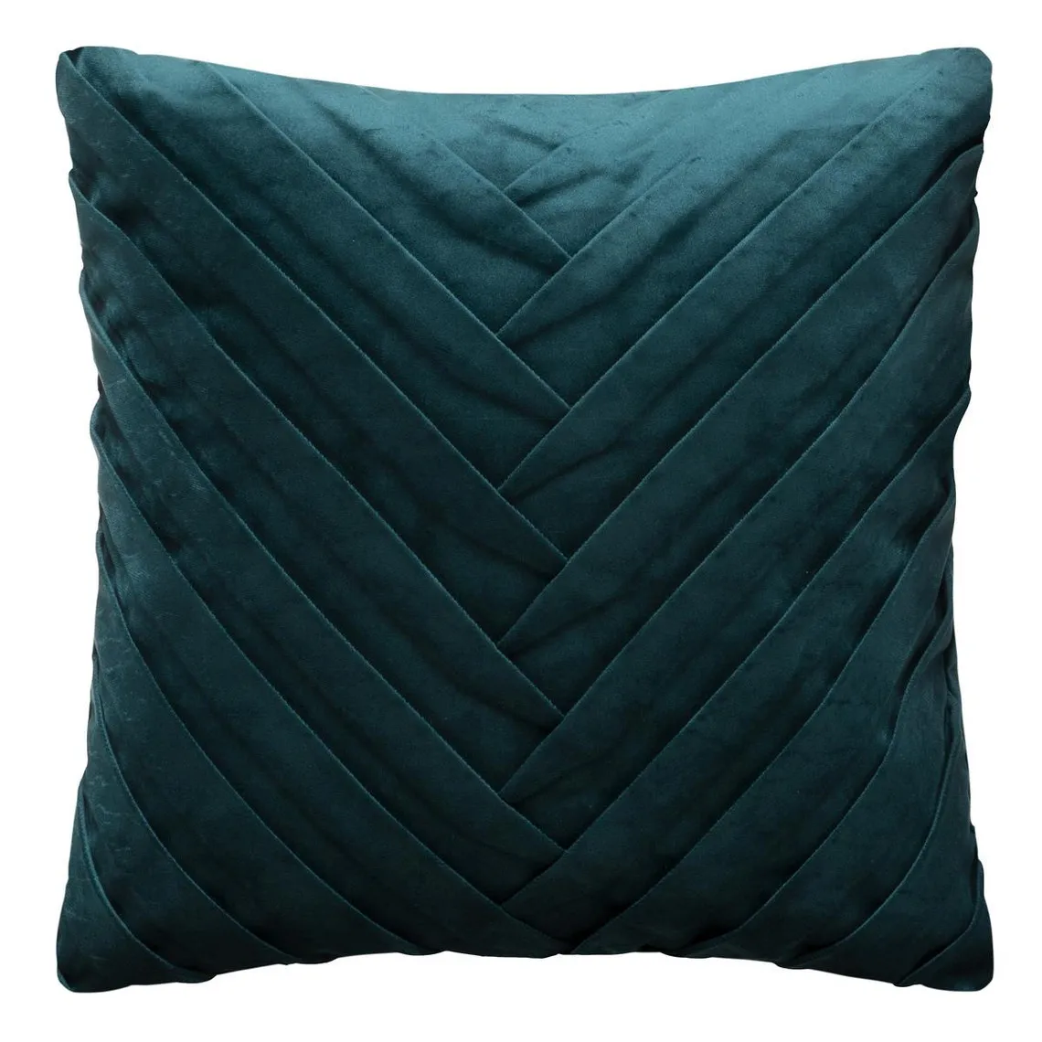 Coussin Velours Tresse Canard 40 x 40 | 3 Suisses