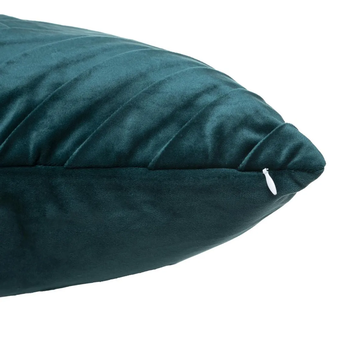 Coussin Velours Tresse Canard 40 x 40 | 3 Suisses