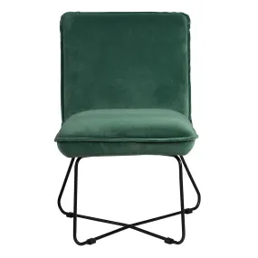Fauteuil velours céladon | 3 Suisses