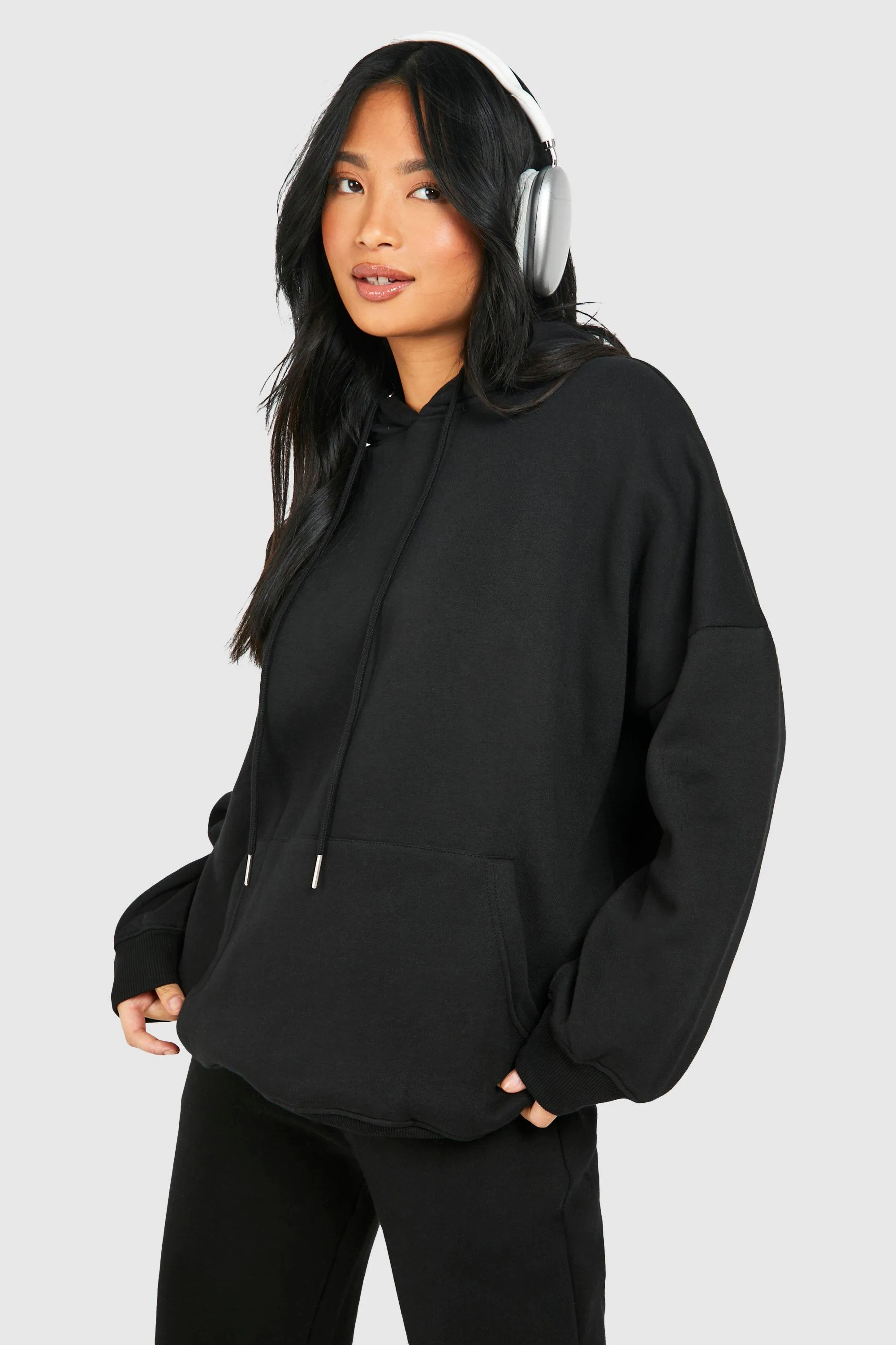 Petite - Sweat à capuche oversize basique