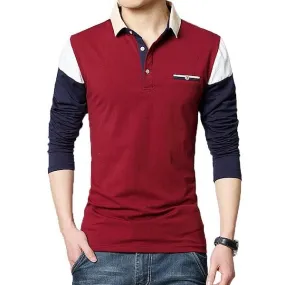 Polo manche longue - Look Homme