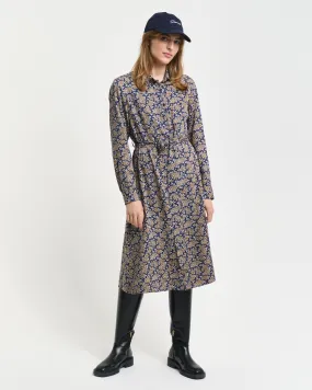 Robe-chemise à motif cachemire