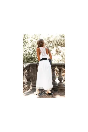 Robe Grungemama Maisy blanc
