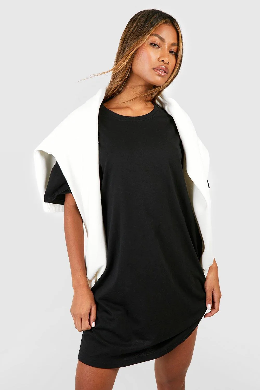 Robe t-shirt oversize basique