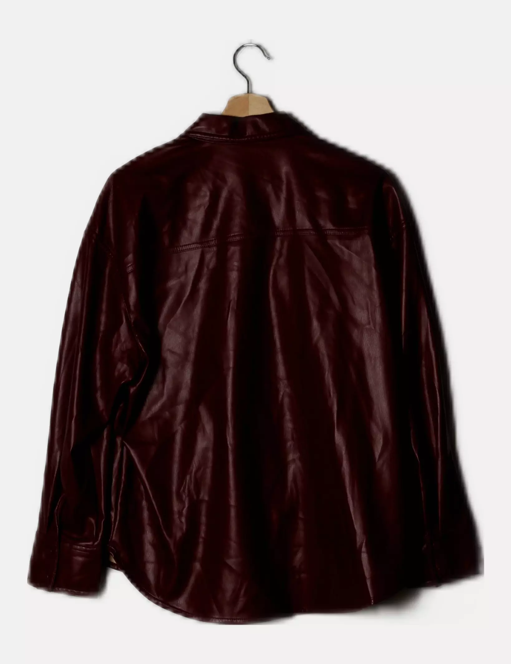 Stradivarius Surchemise Simili-cuir